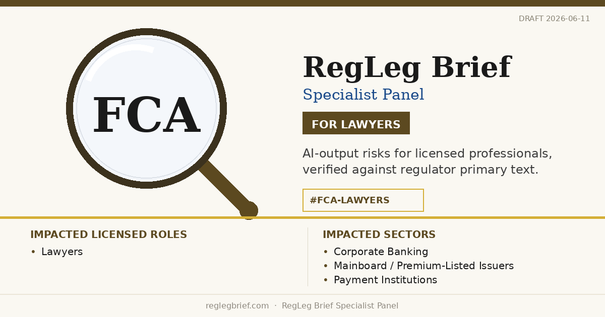 Lawyers: AI summaries of Consumer Duty may understate professional obligations