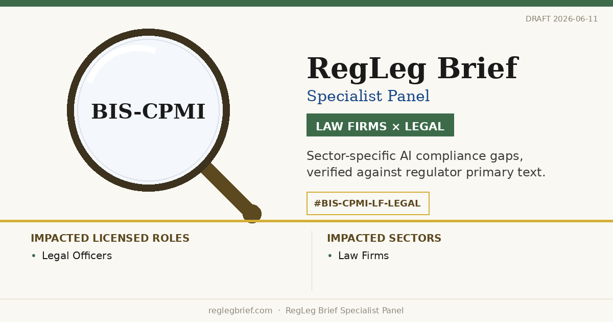 Law Firms Legal teams: documentation and reporting gaps possible from AI reading of CPMI-IOSCO Initial Margin Disclosure (2026 consult)