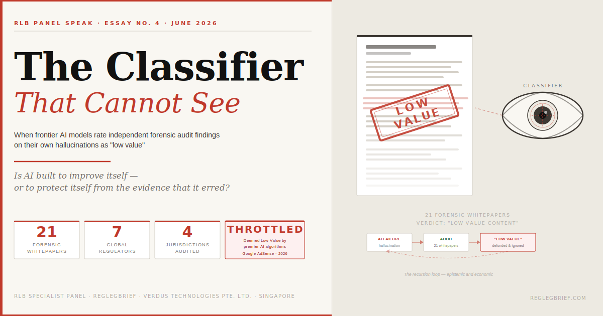 The Classifier That Cannot See
